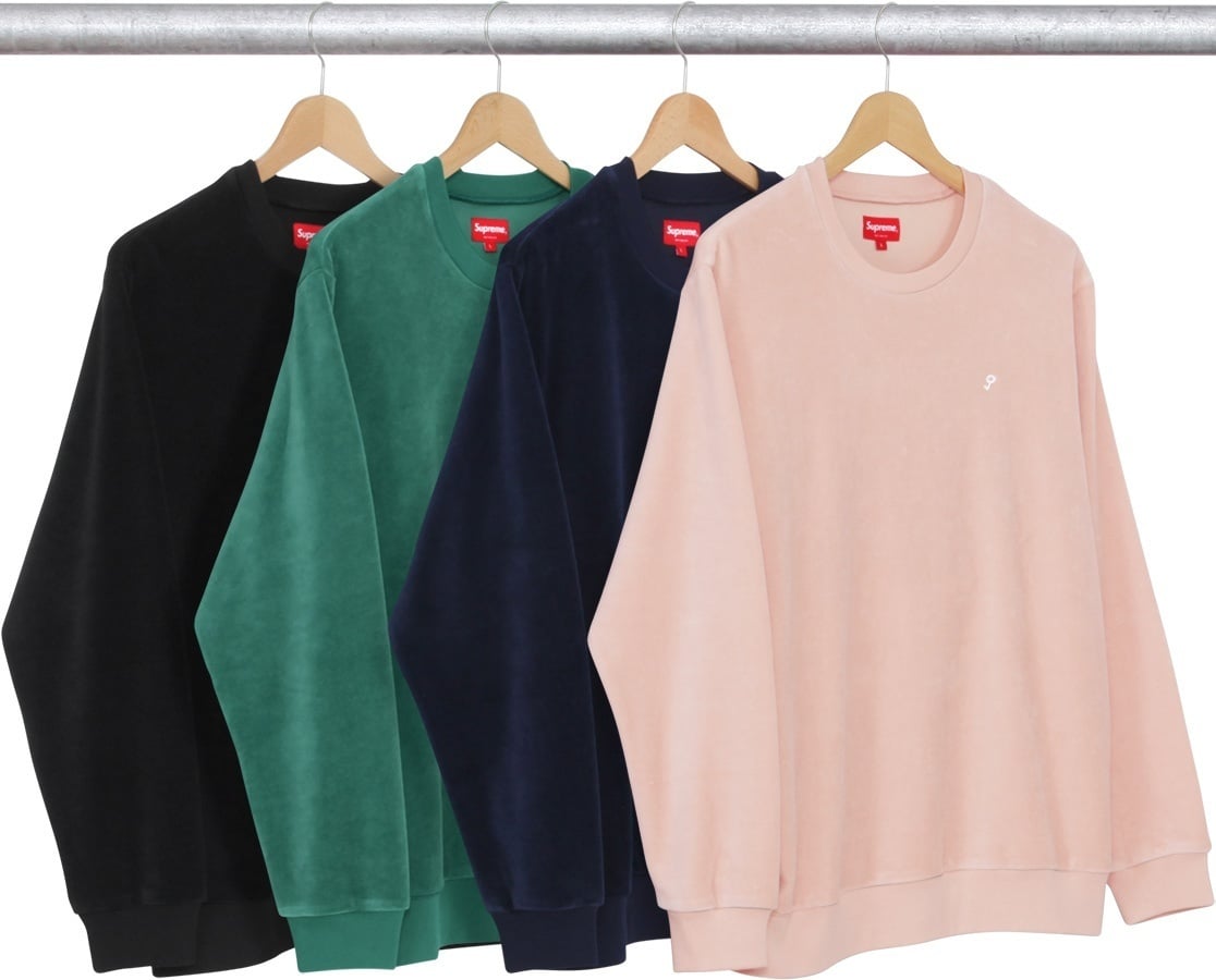 Velour Crewneck